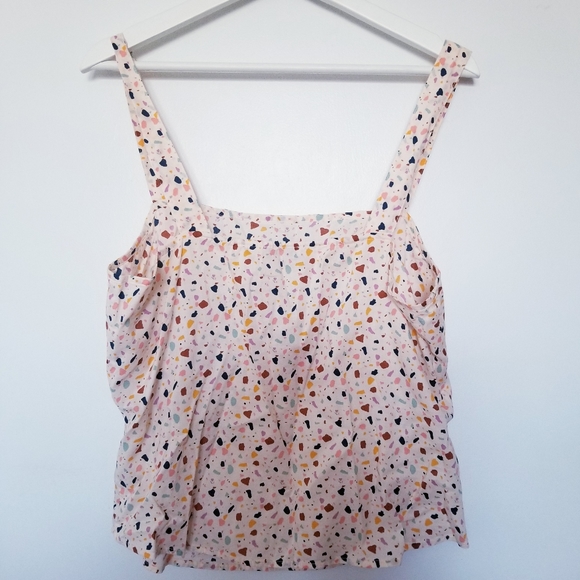 MADEWELL Confetti Tank Tops sz 12 - D17 - Picture 3 of 6